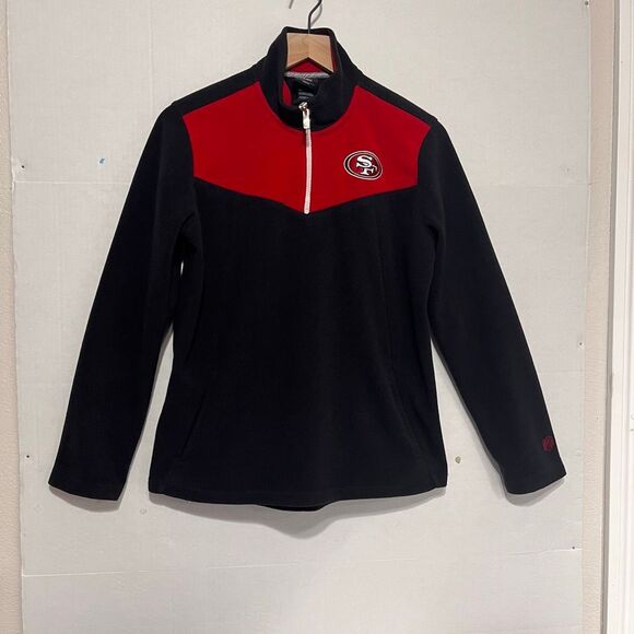 Team Apparel SF Forty Niners Fleece Jacket Youth Size Large (14/16) - Picture 1 of 6